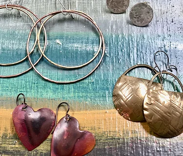 Earrings as Gifts – Saturday Metalsmithing Workshop