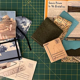 Greetings! Fabric Postcards