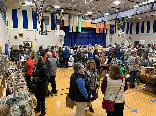 Winter Market at the Poland Community School