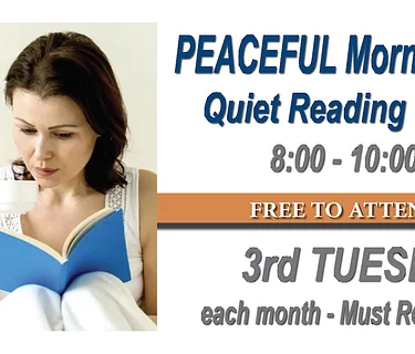 Peaceful Mornings: Quiet Reading Club