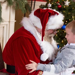 Santa at Van Vleck