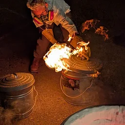 First Friday Art Walk: Community Raku Firing
