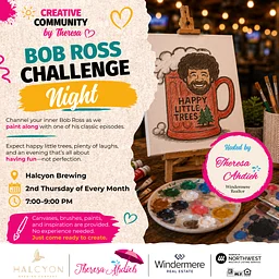 Bob Ross Paint Challenge