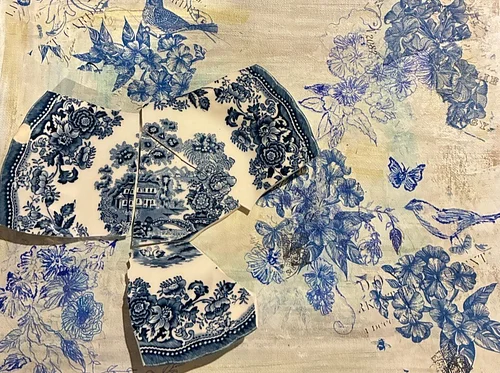 PAINTING & DRAWINGS: BEYOND & AROUND A BROKEN DISH—Week 2