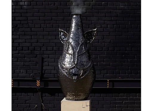 Opening Picnic: Twin Urns by Chloe Seibert