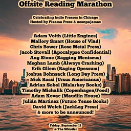 Printers Row Lit Fest: Offsite Reading Marathon