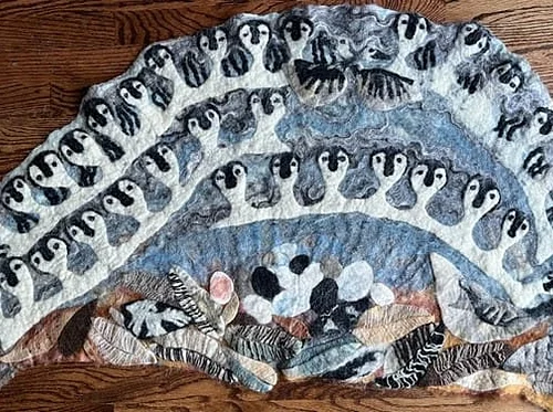 Nature(+) Spirit of a Place Felted Landscape