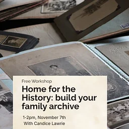 Home for the History: build your family archive