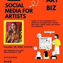 Art Biz Workshop Series: Social Media for Artists