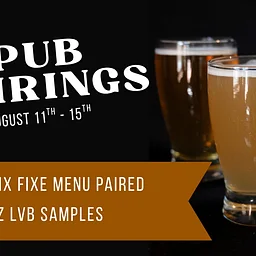 Lost Valley Pub Pairings