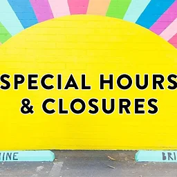 CLOSED UNTIL 12:30PM