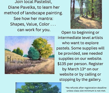 Let’s Paint . . . with Pastels! Workshop with Diane Pavelka