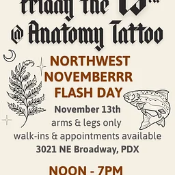 Friday the 13th Northwest Novemberrr Flash Day
