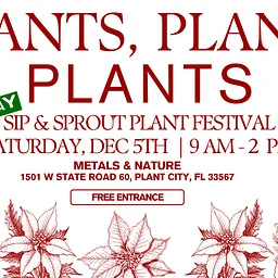 Holiday Sip & Sprout Plant Festival
