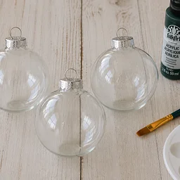 Paint a Winter Ornament