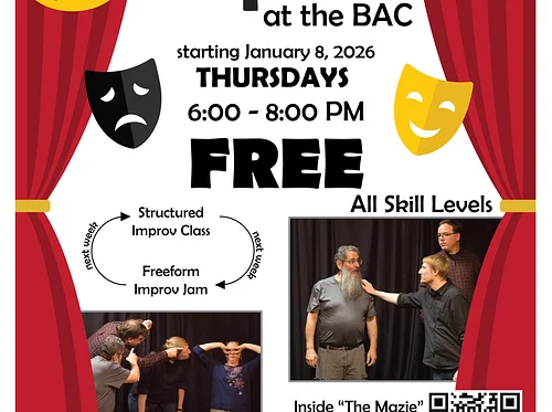 PPI presents: Improv at the BAC | Thursdays | April 30th 2026 | FREE