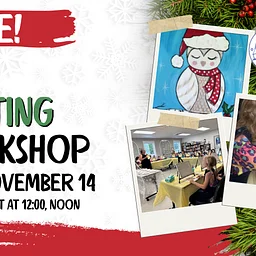 Kids Painting Workshop: Snowy Owl