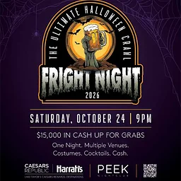 Fright Night Halloween Crawl Caesars Republic & Harrah’s Lake Tahoe