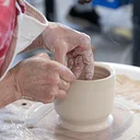 Try It! The Pottery Wheel for Everyone with Danielle~The Clay Lady on Saturday, September 5 from 1:00-3:00