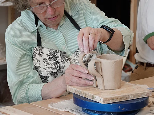 Older Adult Pottery Class, Mondays 3:30