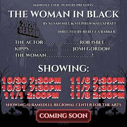 The Woman in Black-Presented by the Manistee Civic Players