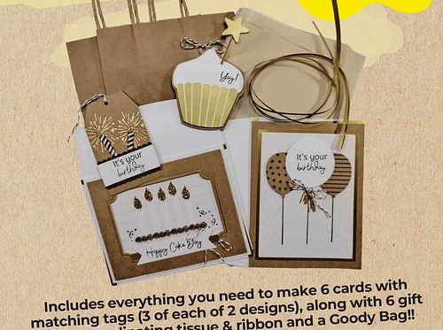 Birthday Sparkle Card Workshop