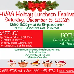 HVAA Holiday Luncheon Festival 2026
