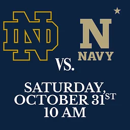 Football Watch Party: Notre Dame vs. Navy