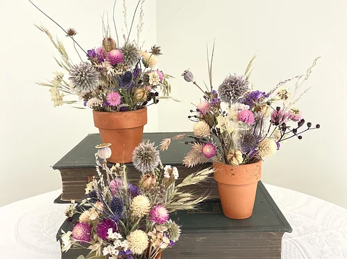 Terracotta Trio Florals
