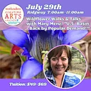 Wildflower Walk & Talk: US Basin Back by Popular Demand!