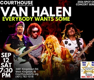 Van Halen – Everybody Wants Some SAT 9/12/26 7:30PM