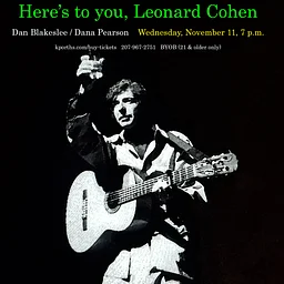 Mid-Week Music: Here’s To You, Leonard Cohen