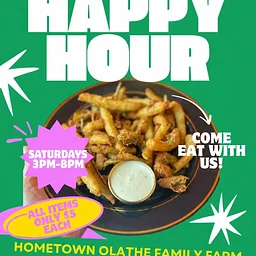 $5 Fried Pickle Saturday Happy Hour at the HOFF! 🍟