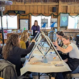 Wine and Canvas Painting Party!