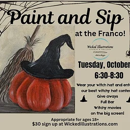 Halloween Paint & Sip Oct. 27