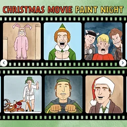 Christmas Movie Paint Night w/ Rob Lynch