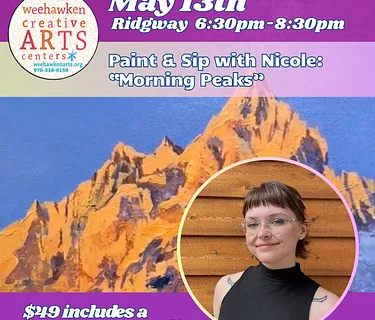 Paint and Sip with Nicole: Morning Peaks