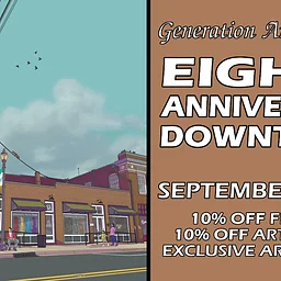 Eighth Anniversary Downtown Sale