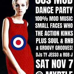 60s MOD DANCE PARTY with Ty Jesso & Rob J