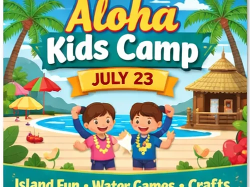 Kids Summer Camp – Aloha – July 23