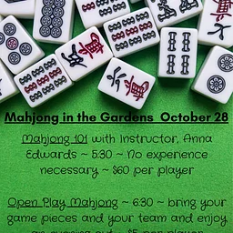 Mahjong in the Gardens