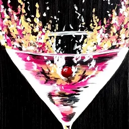 Tampa Paint Party- Cherry Bomb