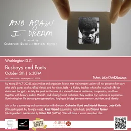 Screening + Conversation: Catherine Gund and Mariah Norman's Short Documentary AND AGAIN I DREAM