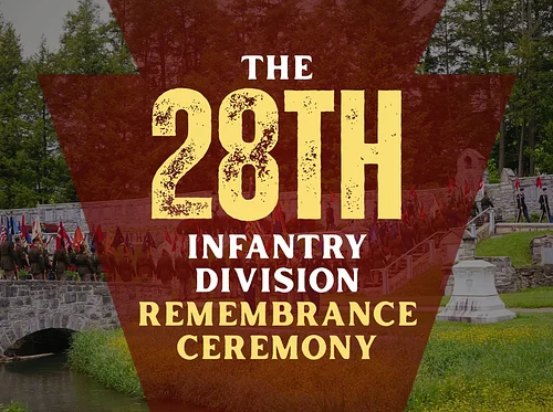 The 28th Infantry Division Remembrance Ceremony
