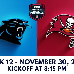 PANTHERS VS BUCCANEERS