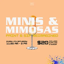 Minis & Mimosas Brunch Paint & Sip