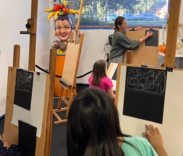 Youth Floral Still Life Drawing with Los Gatos Library (Ages 7-16)