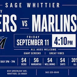 Dodgers vs Marlins Watch Party | Sage Whittier ⚾️