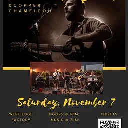 November First Saturday Concert: Darrin Hacquard & Copper Chameleon