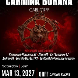 CARMINA BURANA MARCH 13, 2027